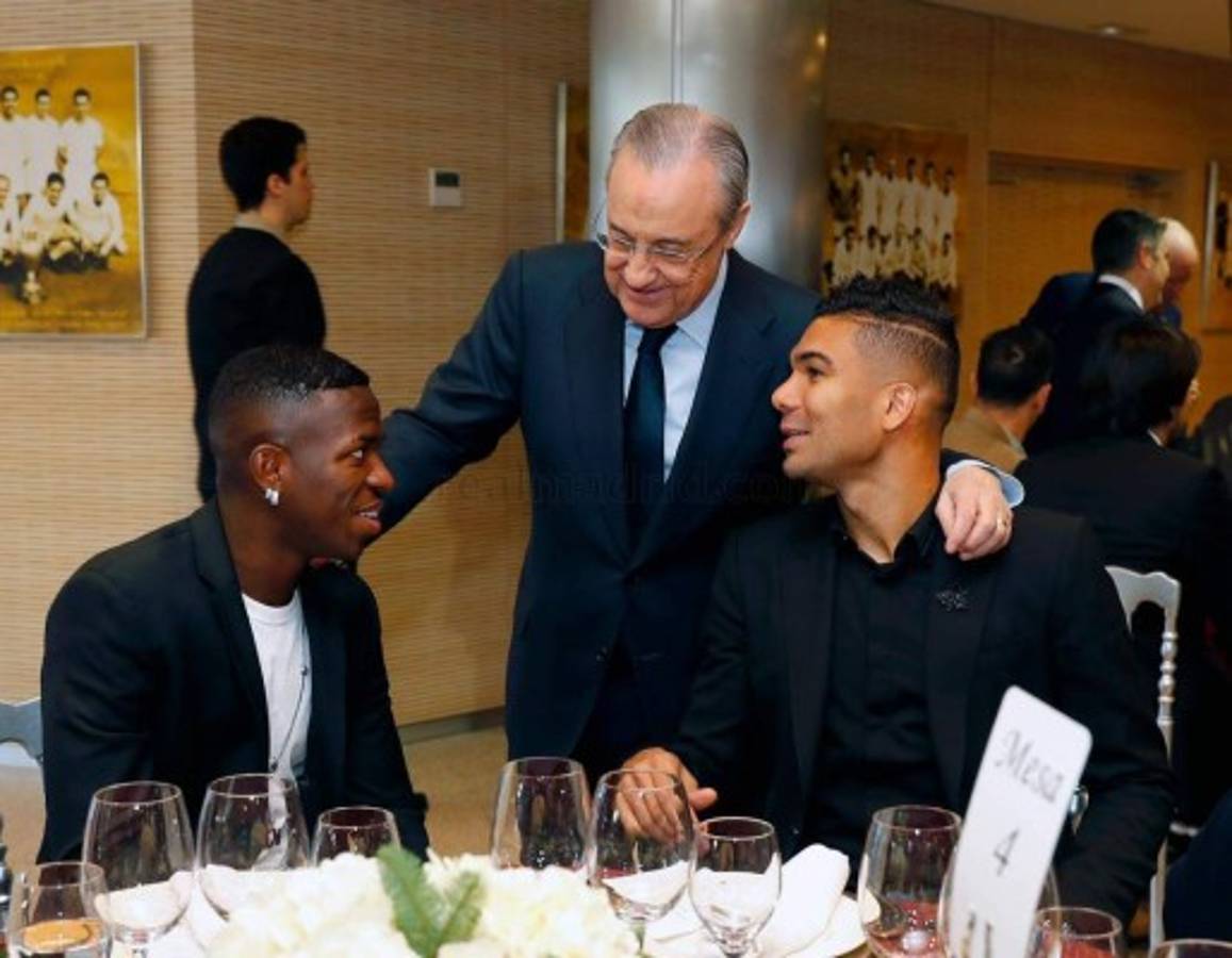 ¿Y Keylor Navas? La cena navideña del Real Madrid con las plantillas de fútbol y baloncesto