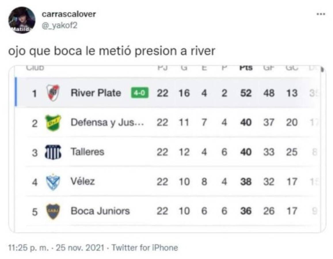 River Plate quedó campeón de Argentina y los memes hacen pedazos a Boca Juniors y Fernando Gago
