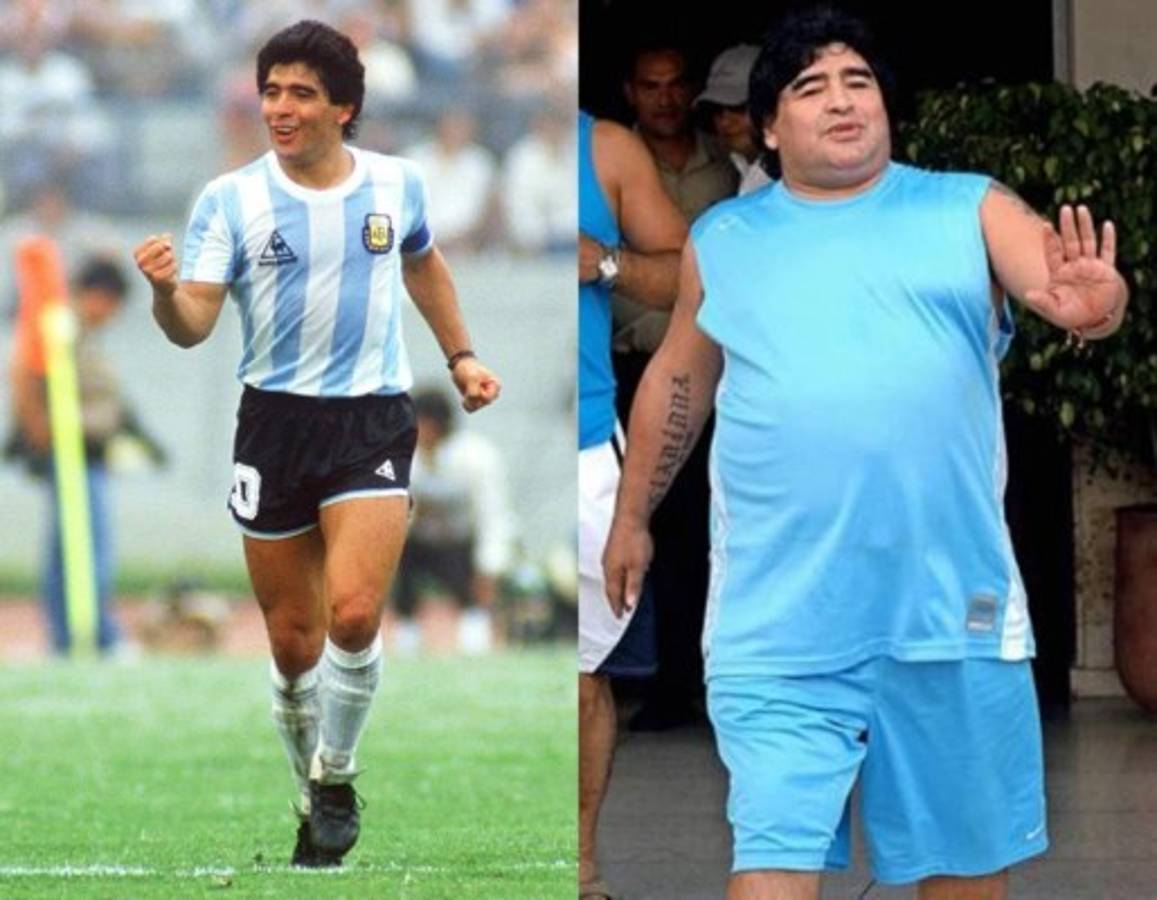 Antes y después: Los futbolistas que dejaron el fútbol y también la dieta