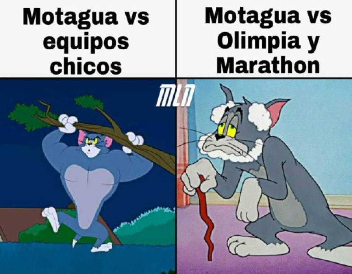 Motagua, Vida y Real España, protagonistas de los memes tras la jornada siete del Apertura 2020