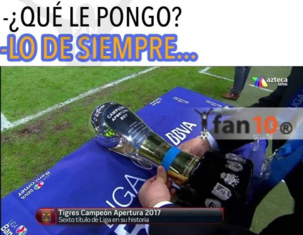 Los tremendos memes que dejó la final mexicana entre Tigres y Monterrey