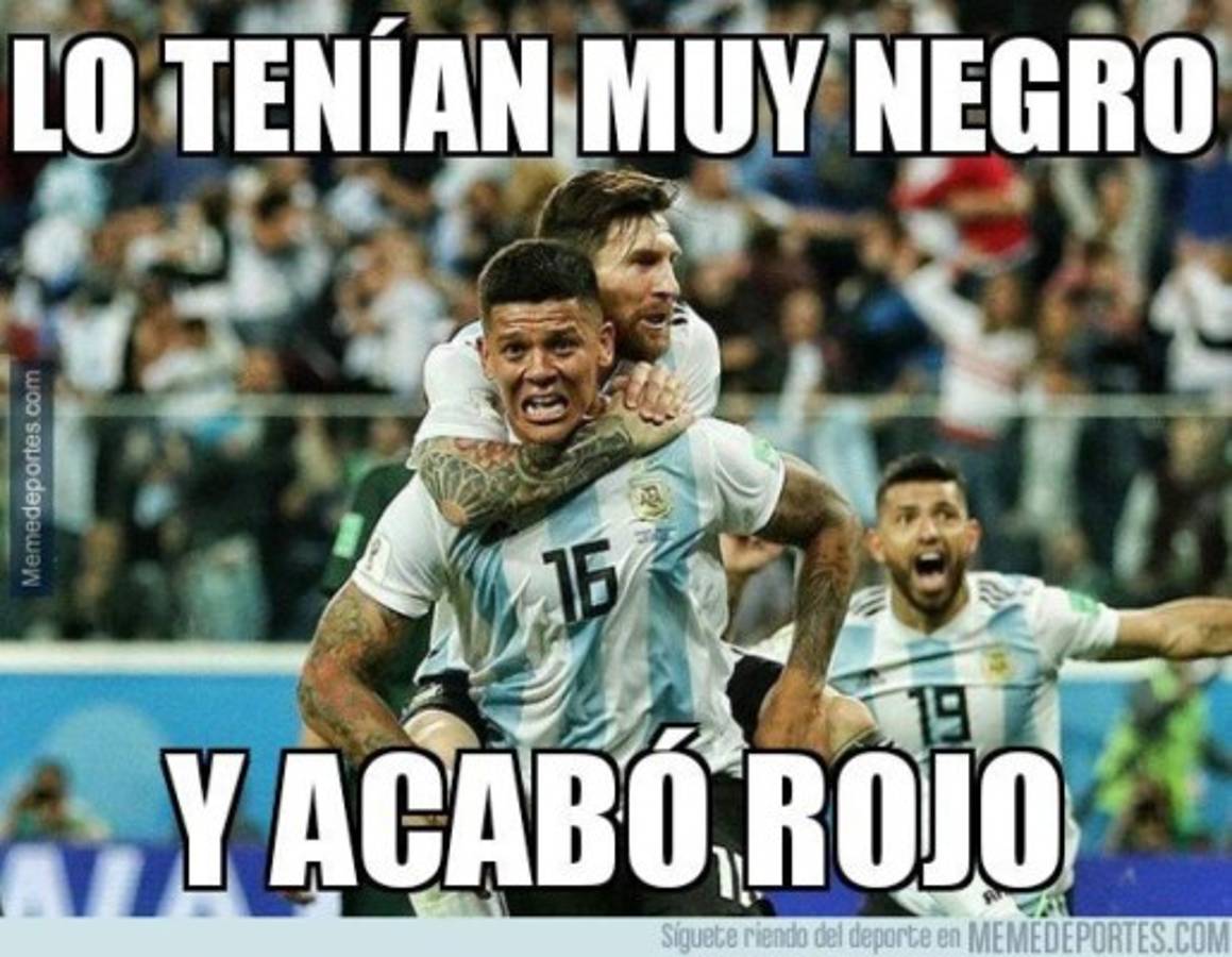 Los otros memes que no has visto de Messi y Maradona tras el Argentina-Nigeria