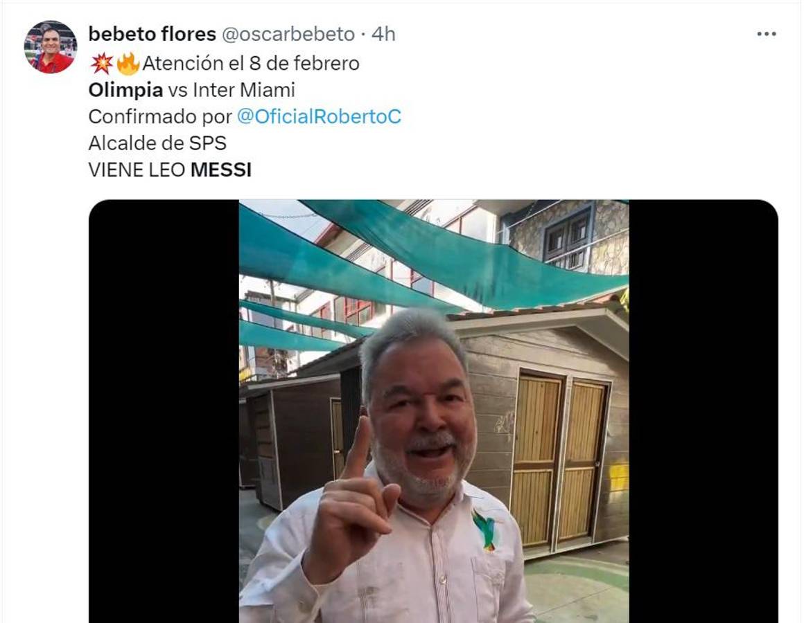 Messi y el Inter Miami generan opiniones por el amistoso en Honduras: “San Pedro Sula será la capital de Centroamérica”
