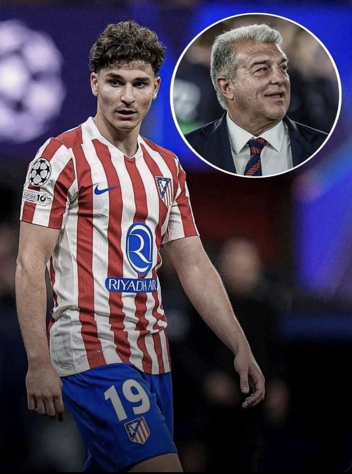 Descartan fichar a Julián Álvarez y filtran el plan del Barcelona que Atlético ya sabe