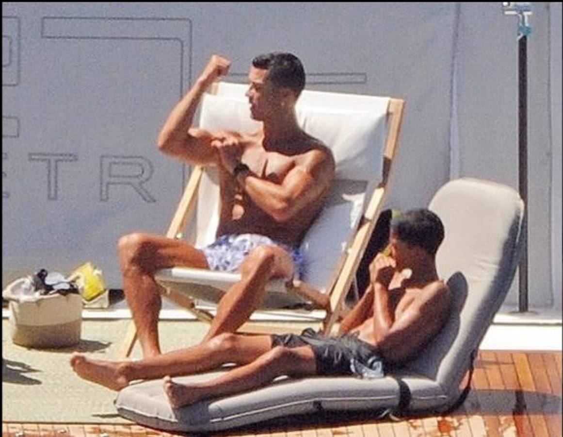 Georgina Rodríguez deslumbra a bordo de un yate en los últimos días de las vacaciones de Cristiano Ronaldo