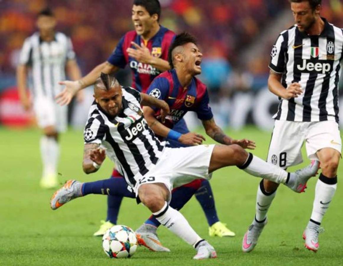 Las mejores fotos del partido Barcelona-Juventus