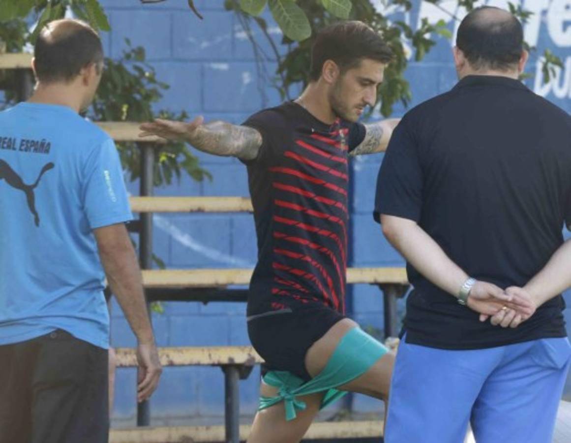 FOTOS: La forma en la que Luciano Ursino se está recuperando en Real España