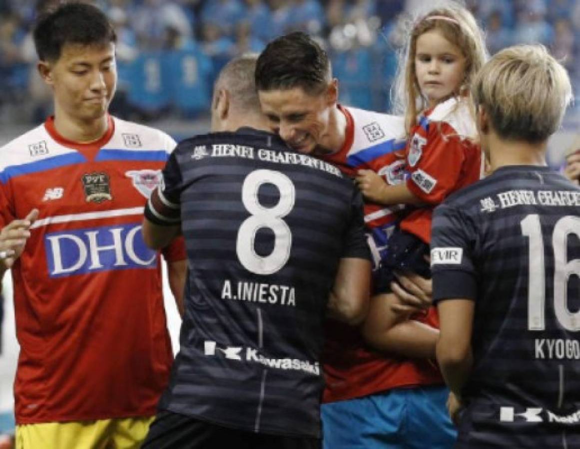 Así fue el adiós de Fernando Torres: Junto a dos grandes amigos y con paliza en Japón