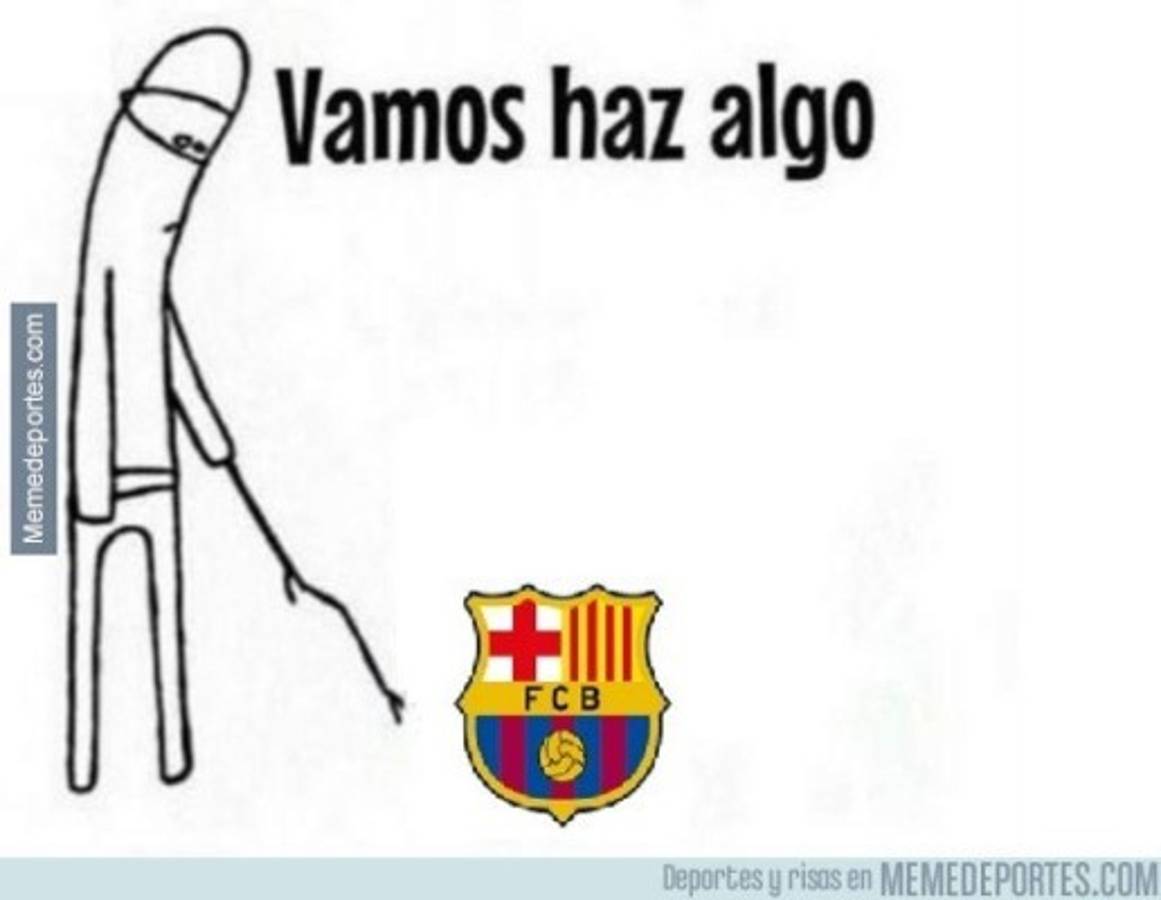 Barcelona, humillado en París por el PSG y en los memes lo crucifican