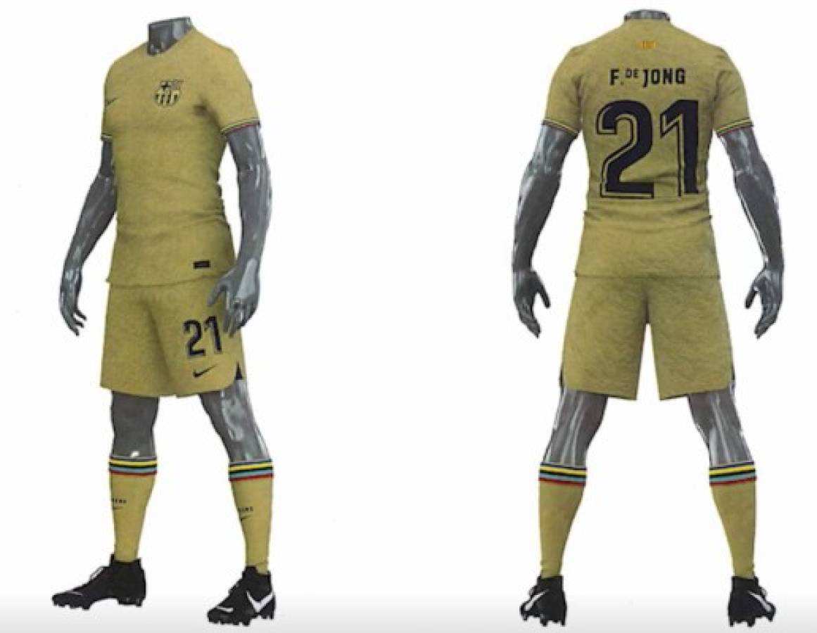 ¿De color blanco? Filtran las camisas del Barcelona para la temporada 2022-23 y hay polémica