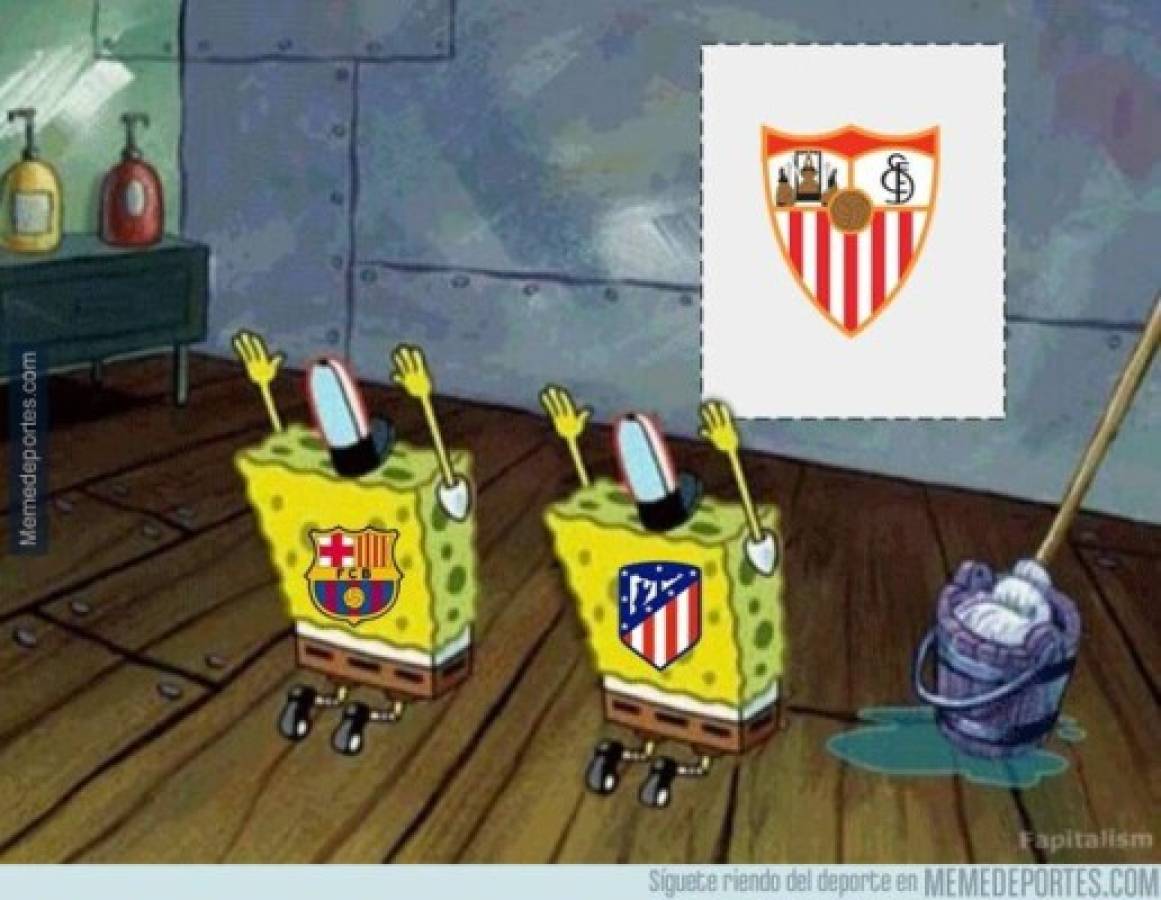 Memes: Las burlas hacen pedazos al Real Madrid tras empatar en liga española ante el Sevilla