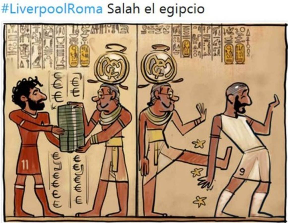 VIRAL: Los memes que no has visto y que dicen que Salah fichará por el Real Madrid