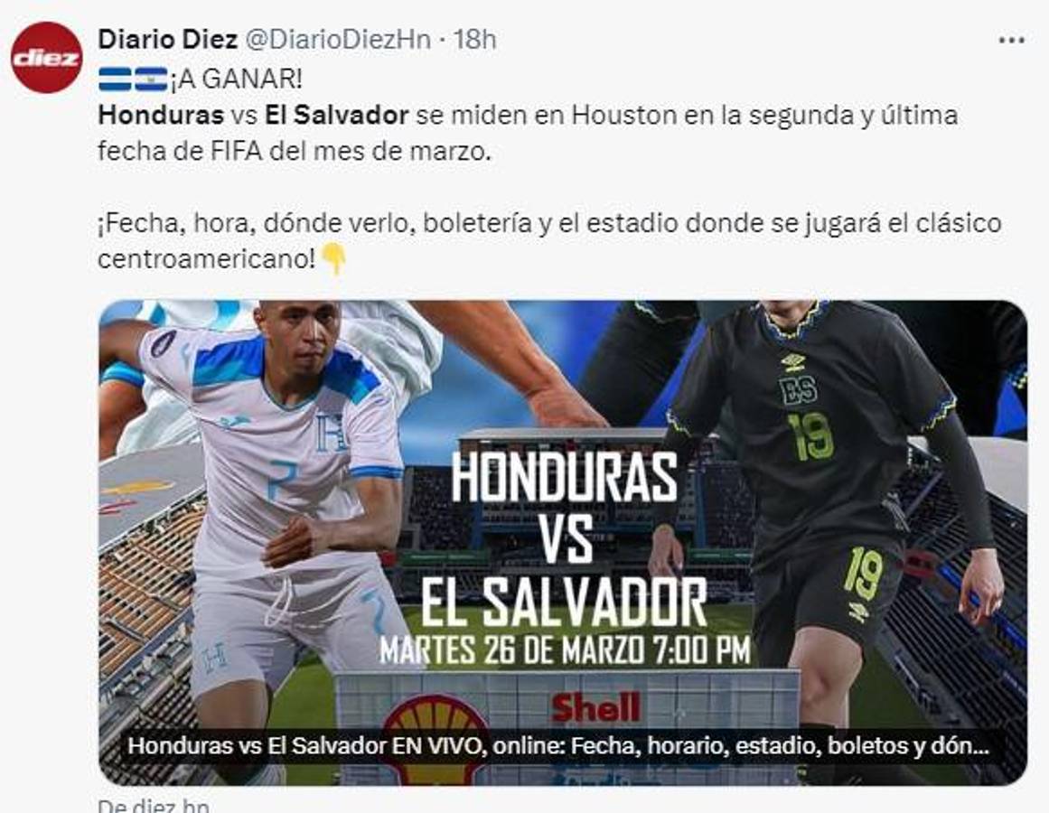 Lo que dice la prensa sobre el Honduras vs El Salvador: “Interesa poco” y “seguirá maquillando su realidad”