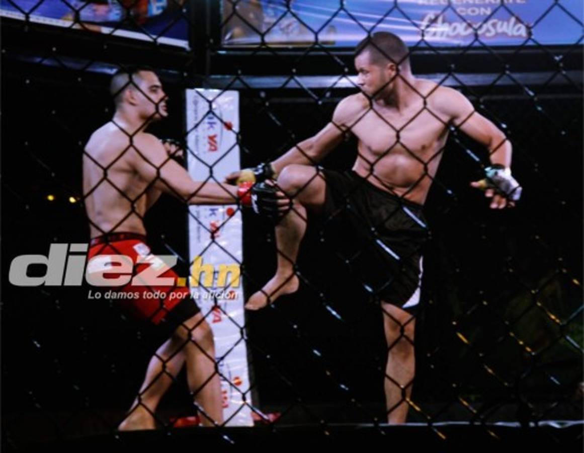 Espectacular velada de artes marciales mixtas de la HFL