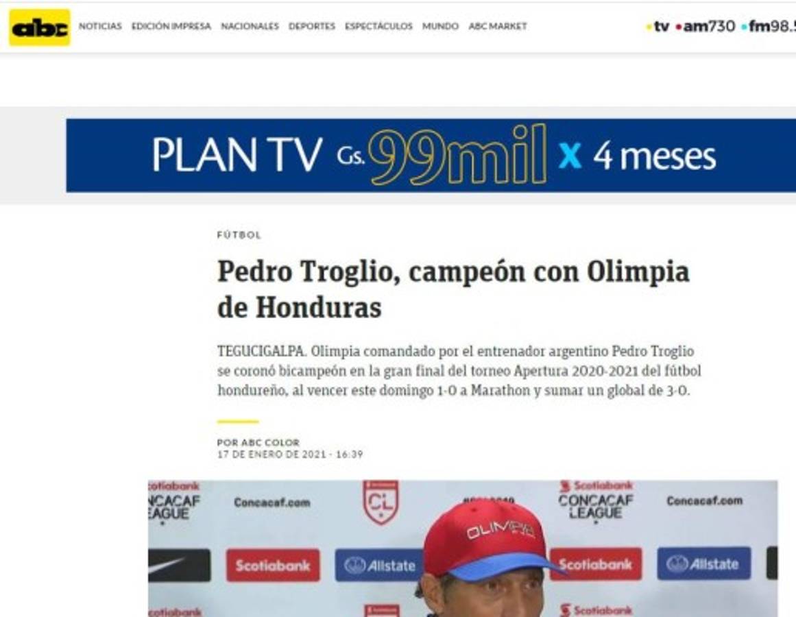 Olimpia traspasa fronteras tras la conquista del título 32 y destacan el bicampeonato de Pedro Troglio