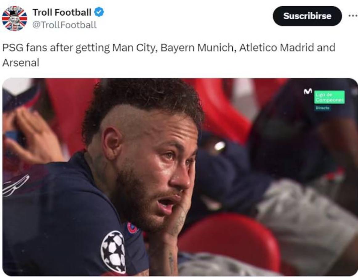 Los crueles memes del sorteo de la Champions League donde destrozan al Barcelona y PSG por sus rivales