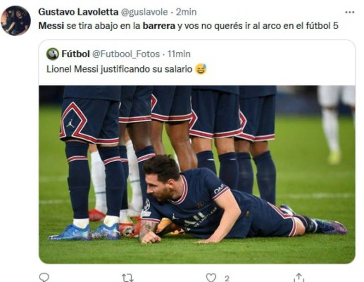 Real Madrid cae ante el Sheriff, Messi se acostó en la barrera y los memes los destrozan