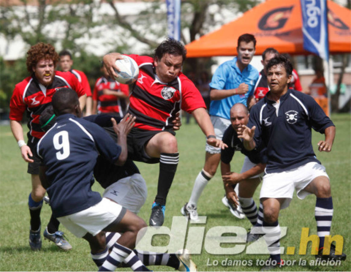 El rugby, un deporte que crece en Honduras