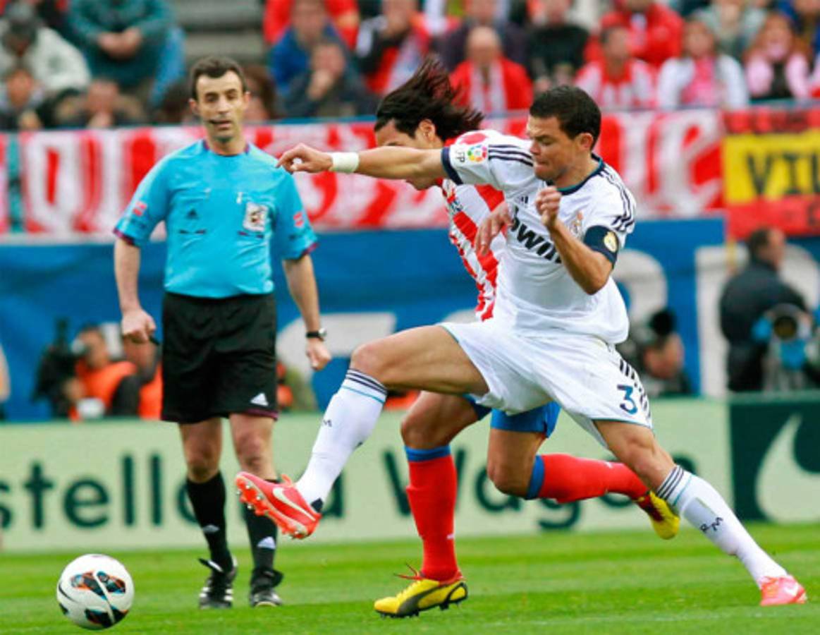Barca y Real Madrid en la liga Española.