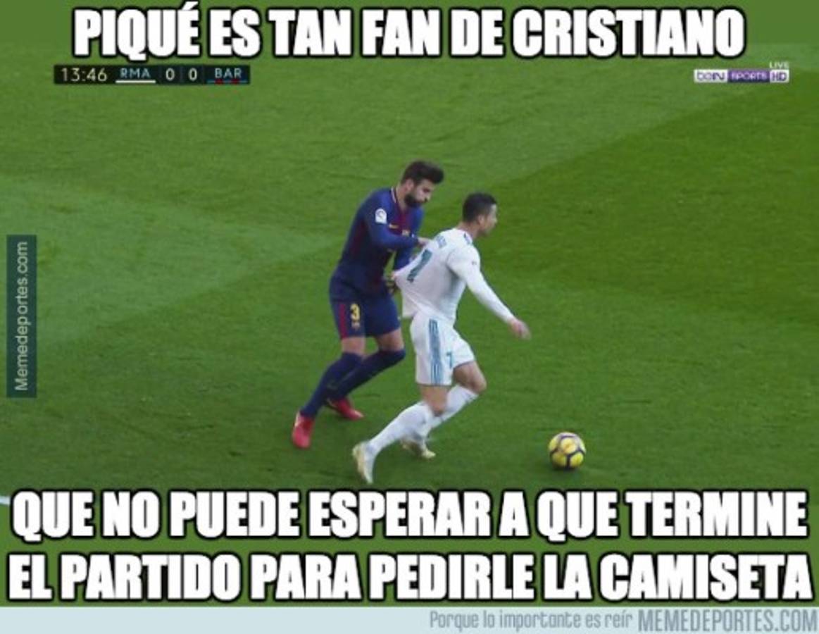 ¡MEMES! Hacen pedazos al Real Madrid tras perder el clásico ante Barcelona