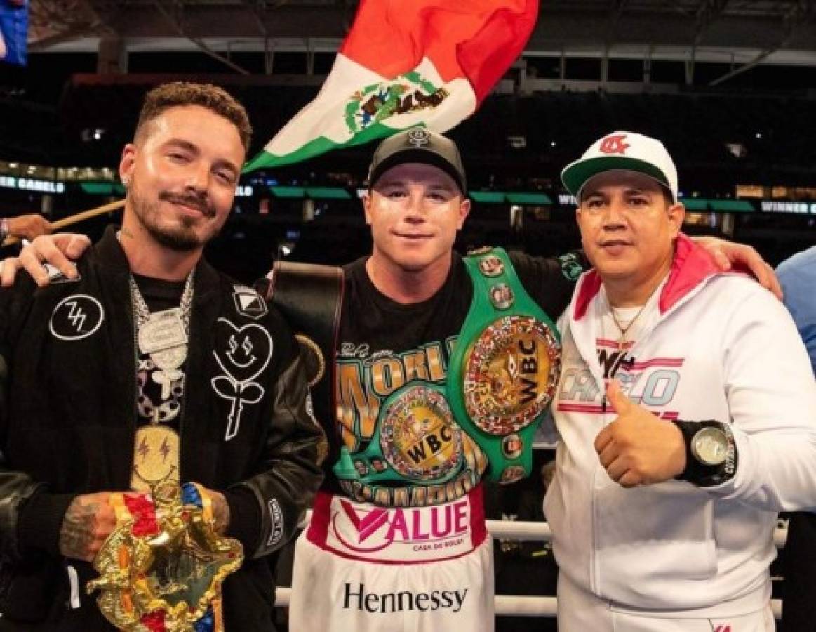 Fotos: El show de J Balvin, el abrazo con el Canelo Álvarez y el invitado de lujo en el Hard Rock Stadium