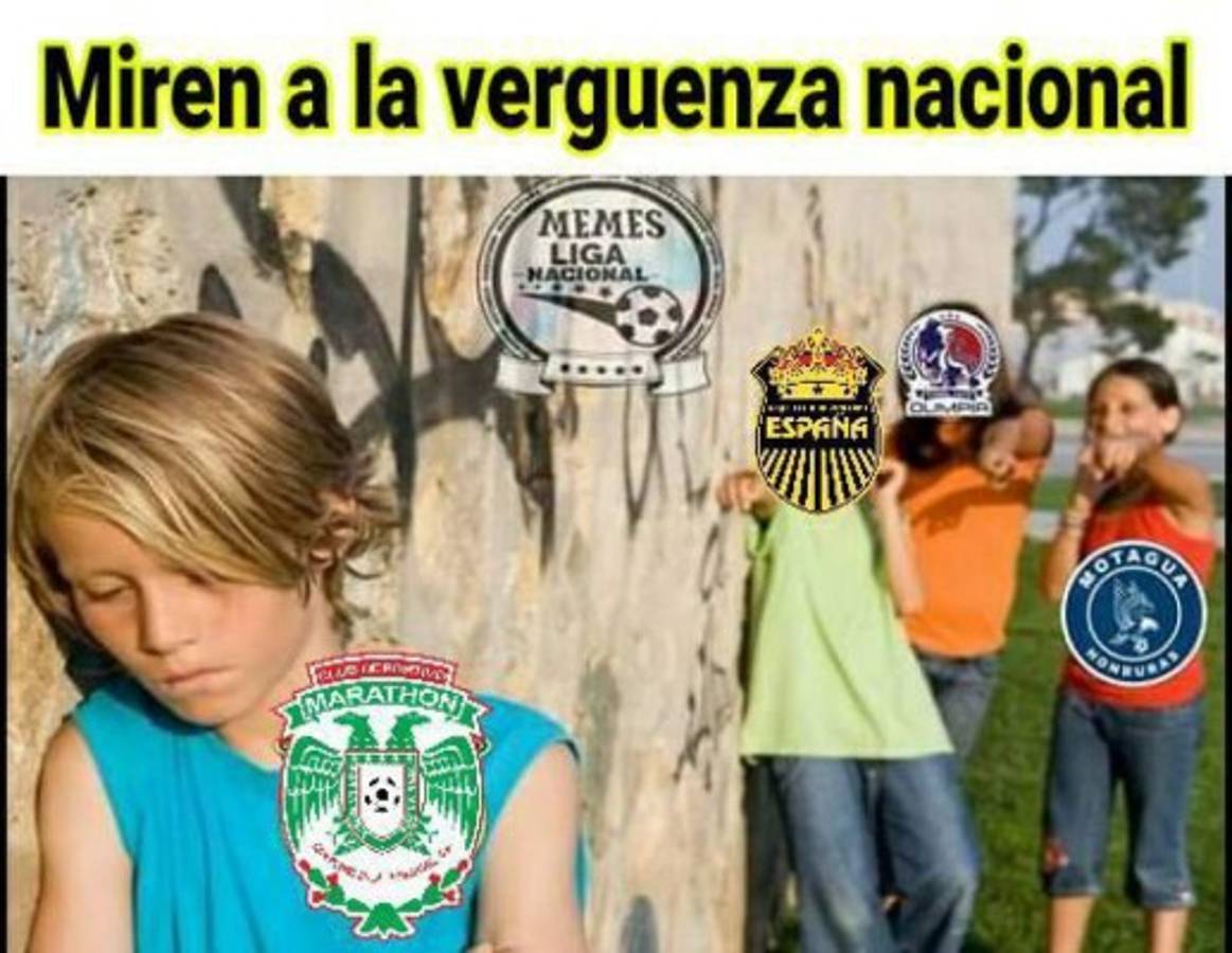 Los memes liquidan a Marathón tras quedar eliminado de la Liga Concacaf ante Comunicaciones