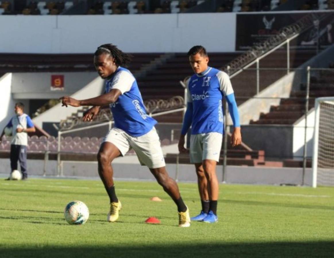 ¡Bromas, risas y un picadito! Así fue el entreno de Honduras previo al decisivo juego ante El Salvador