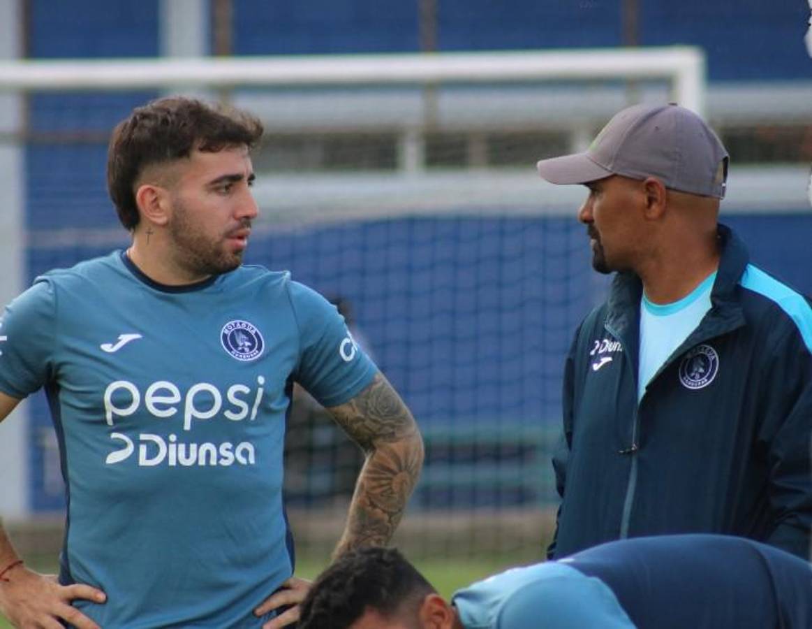 Fotos: Agustín Auzmendi y los nuevos fichajes ya lucen la camisa de Motagua; presentan al nuevo preparador físico