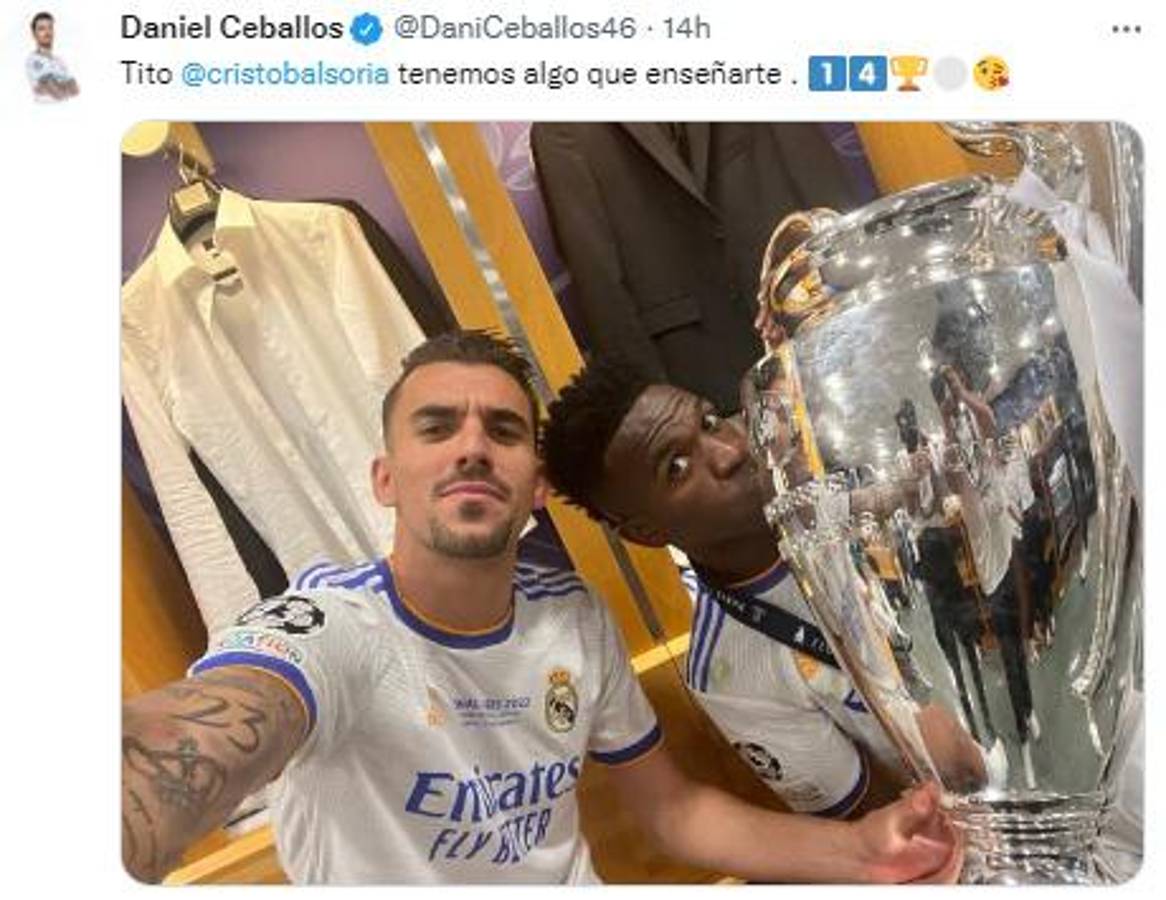 NO SE VIO EN TV: Alaba saca la silla, el que tiene más Champions que Mbappé y el dardo de Vinicius a su principal crítico