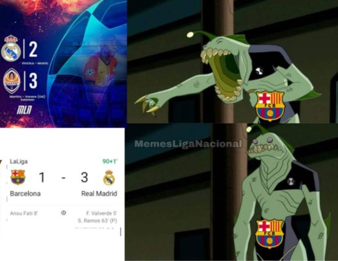 Los memes destruyen al VAR y al Barcelona tras perder en el clásico ante el Real Madrid