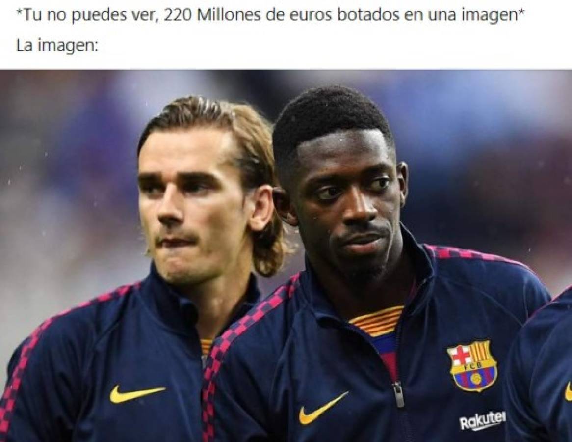 La nueva posición de Griezmann: los terribles memes del triunfo del Barcelona en la Champions