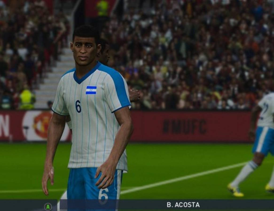 ¡Solo tres se parecen! Así lucen las selecciones de Honduras y Costa Rica en el PES 2020