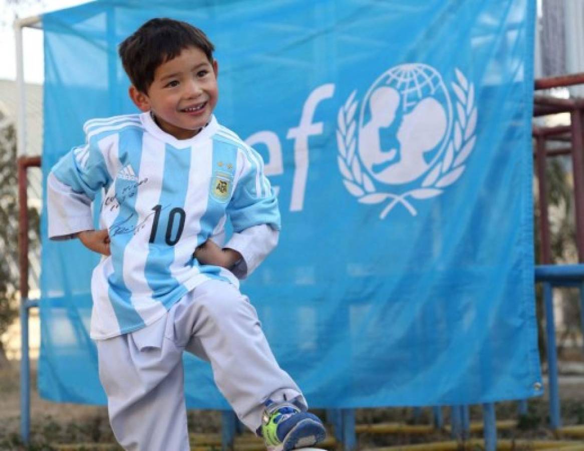 La pesadilla de Murtaza, el niño de la camisa de plástico de Messi: Amenazas y su huida