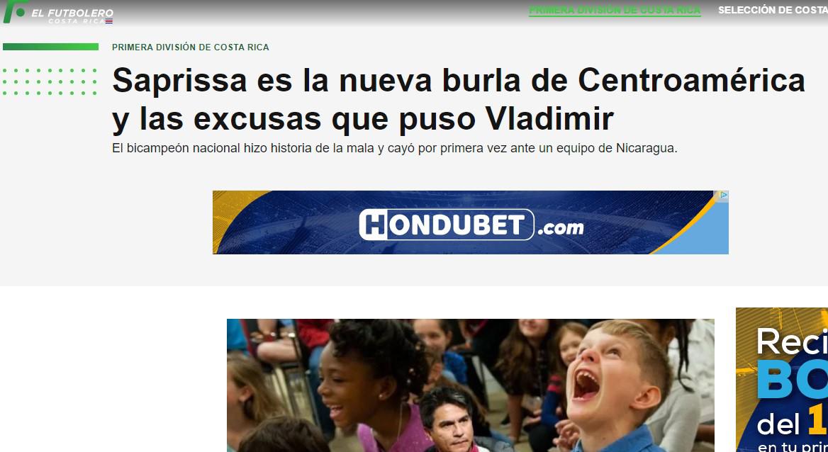 Lo que dice la prensa de Costa Rica tras la caída del Saprissa ante el Real Estelí de Nicaragua: “Vergüenza nacional”