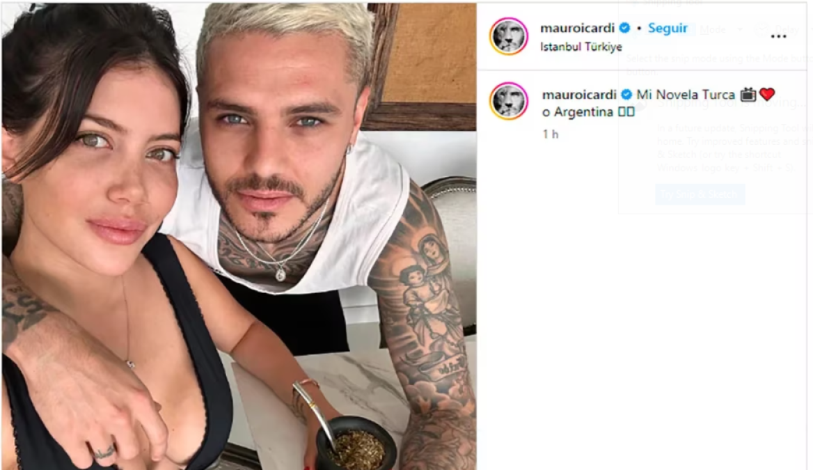 Filtran las pruebas de cómo Mauro Icardi fue infiel a Wanda Nara con modelo y así responde el futbolista argentino