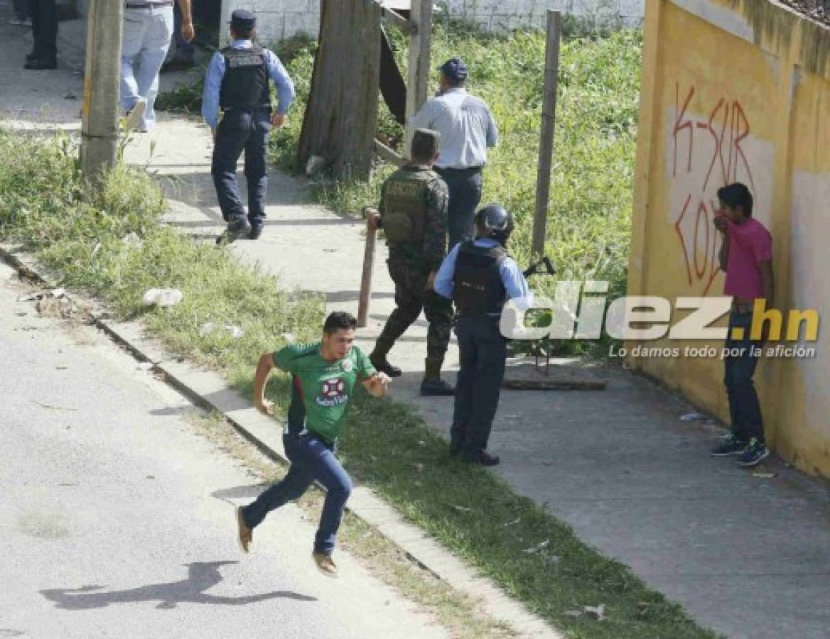 NO SE VIO EN TV: Minutos de terror en el Yankel; Vargas perdió el control al final