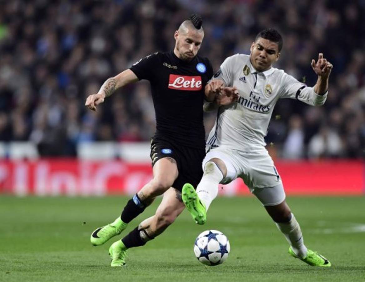 En fotos: La otra cara del Real Madrid contra Nápoles