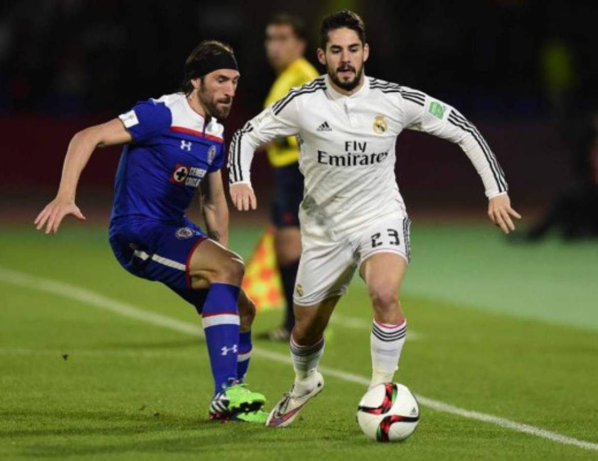 Real Madrid aplastó a Cruz Azul 4-0