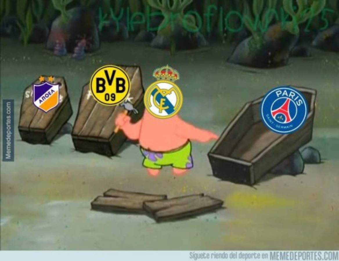 Los otros memes que no has visto de la eliminación del PSG a manos del Madrid