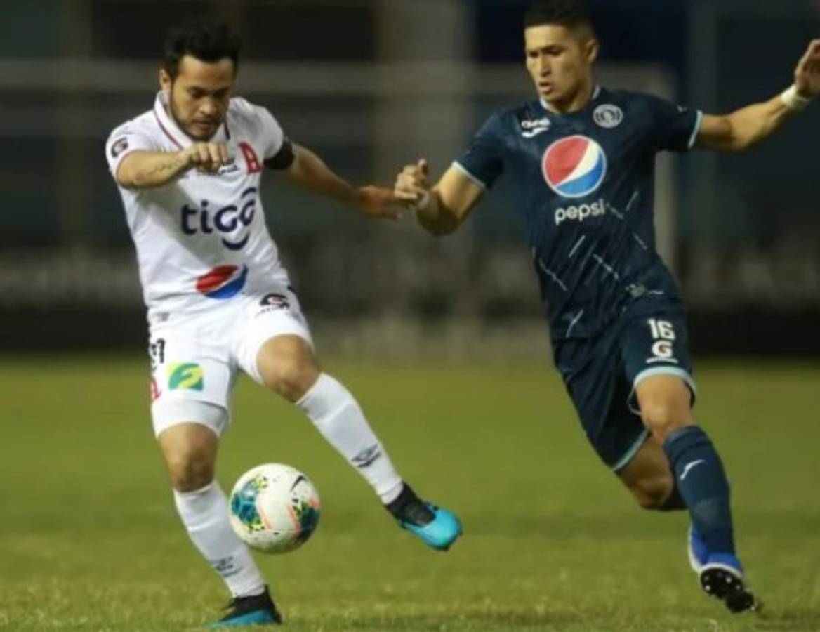 El grito de Rougier y la euforia azul: Así celebró Motagua su clasificación en Liga Concacaf