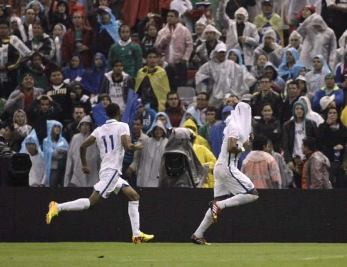 Las imágenes memorables de Honduras en el estadio Azteca