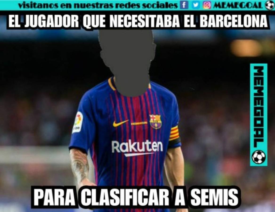 ¡NO PARAN! Los otros memes que no has visto de la eliminación del Barça