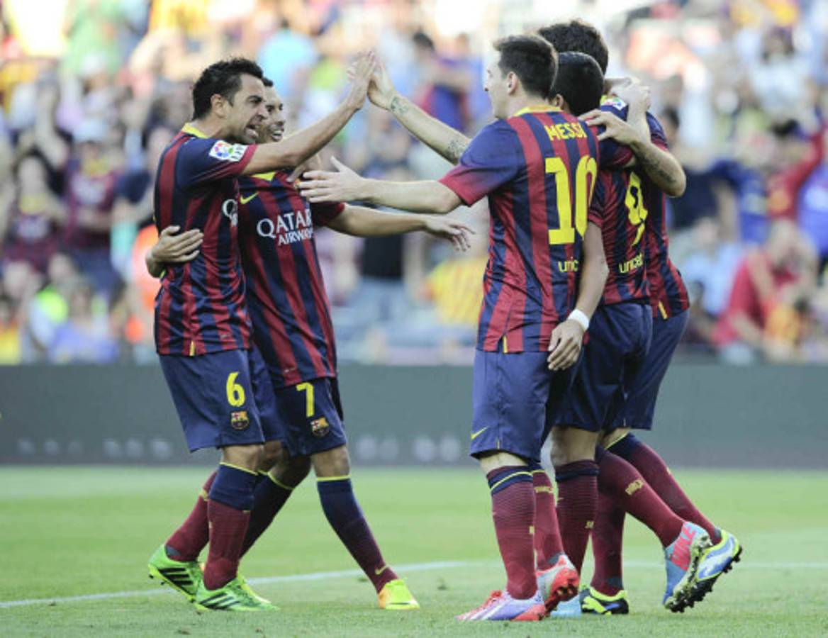Barcelona aplasta 7-0 al Levante.