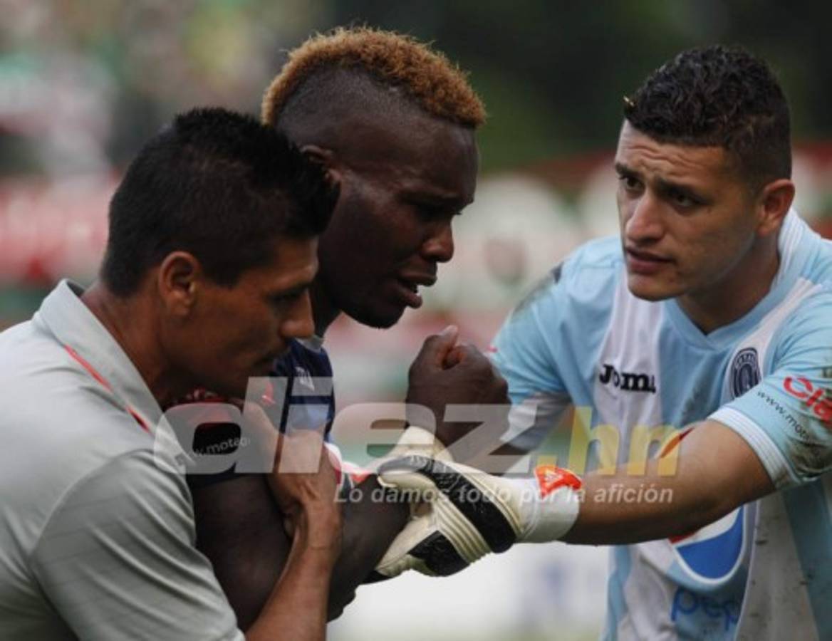 Las imágenes que no viste en televisión del Marathón-Motagua