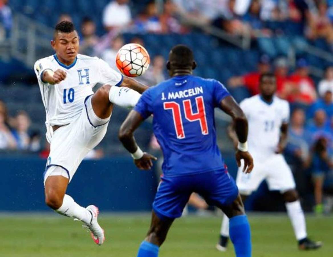 Imágenes de la derrota de Honduras ante Haití