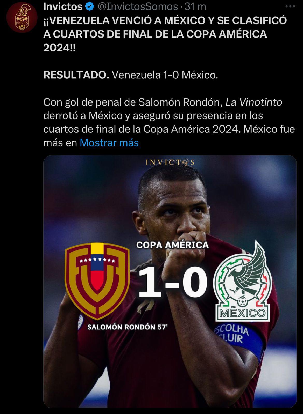 Faitelson y la prensa reacciona a la derrota de México ante Venezuela en la Copa América: “Somos una porquería”