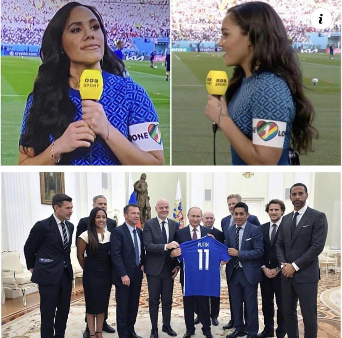 Nadie se atrevió a tanto: Quién es la periodista y exfutbolista que está desafiando las normas del Mundial de Qatar