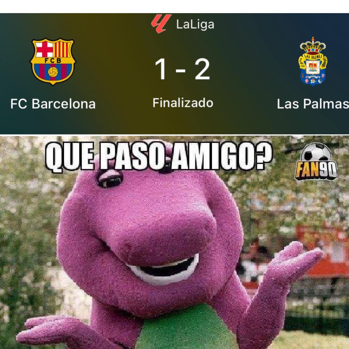 Barcelona suma tres sin ganar y los memes hacen pedazos a Flick y todo el equipo culé: Real Madrid celebra