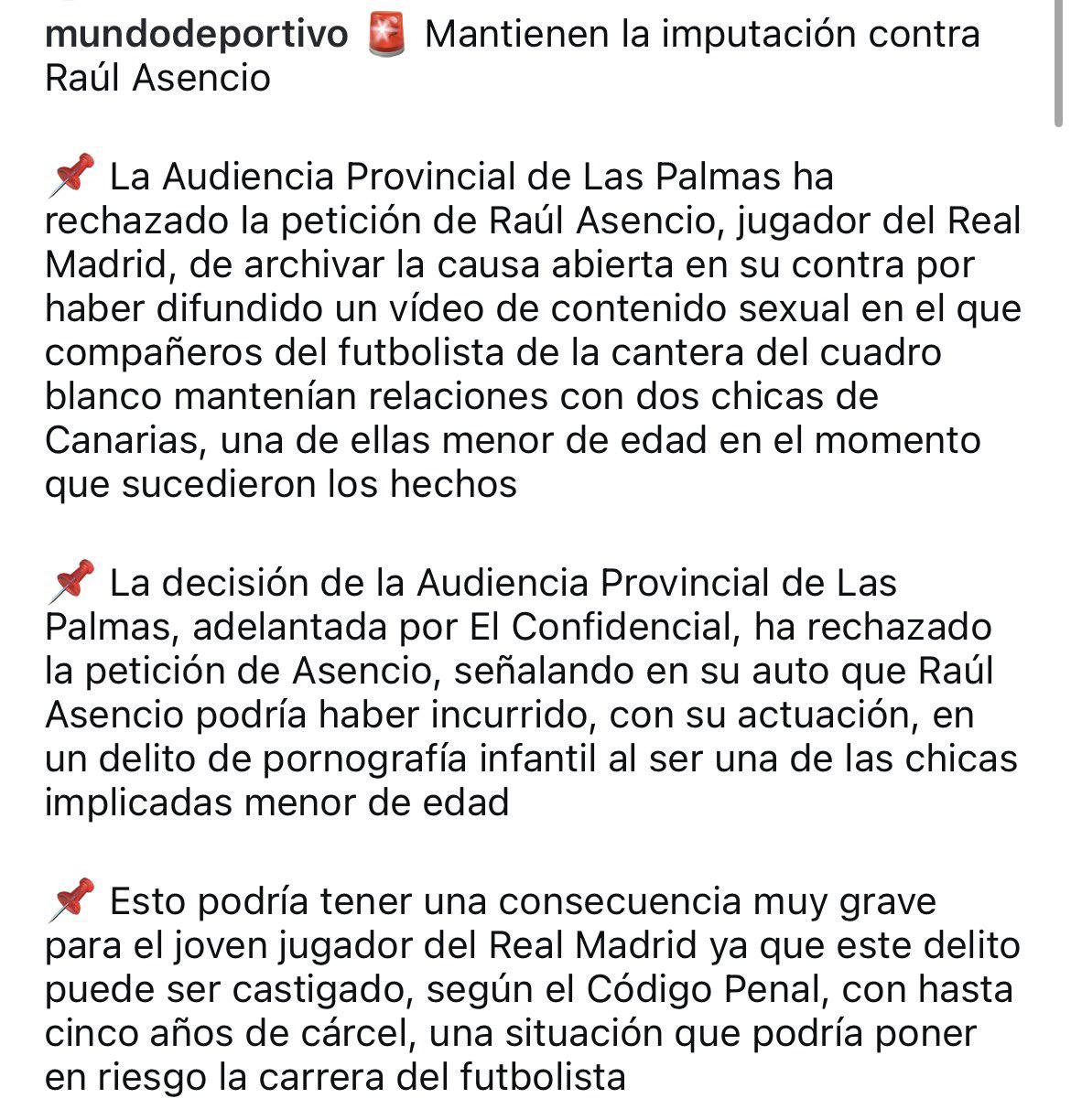 Del Real Madrid a la cárcel: recibe duro golpe y así queda su acusación por pornografía infantil; “se nos puede caer...”