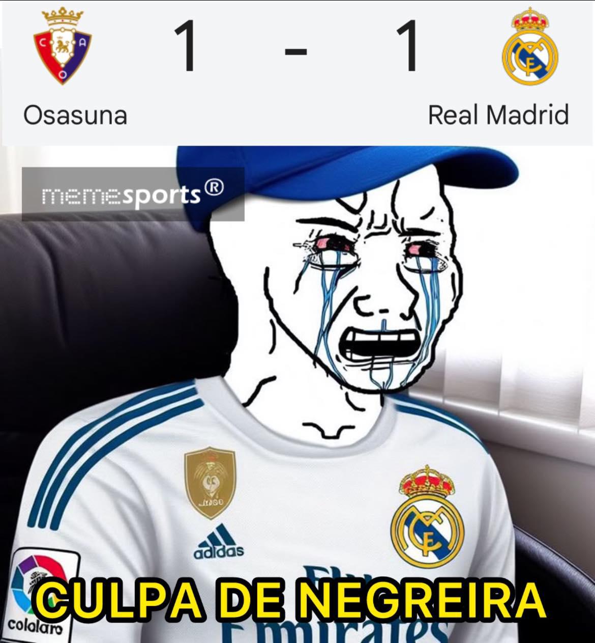 El árbitro, Bellingham y Barcelona: los memes destrozan al Real Madrid tras perder puntos en la Liga Española